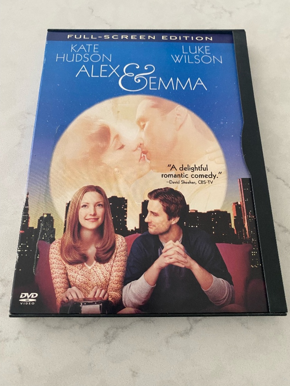 ALEX & EMMA DVD MOVIE - KATE HUDSON LUKE WILSON